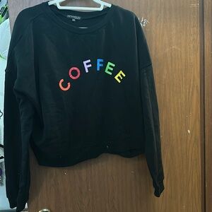 Fifth sun cropped sweater.